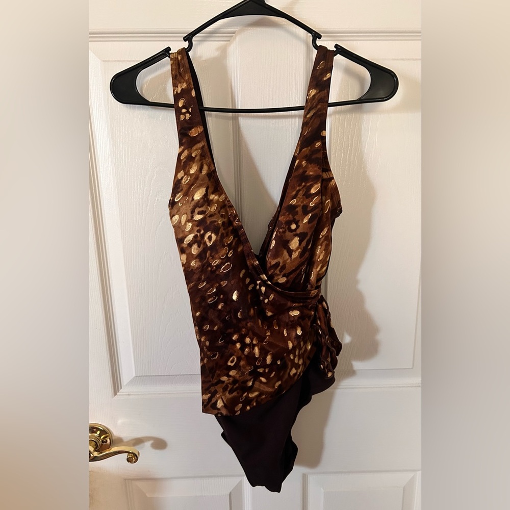 Longitude one piece bathing suit tummy control